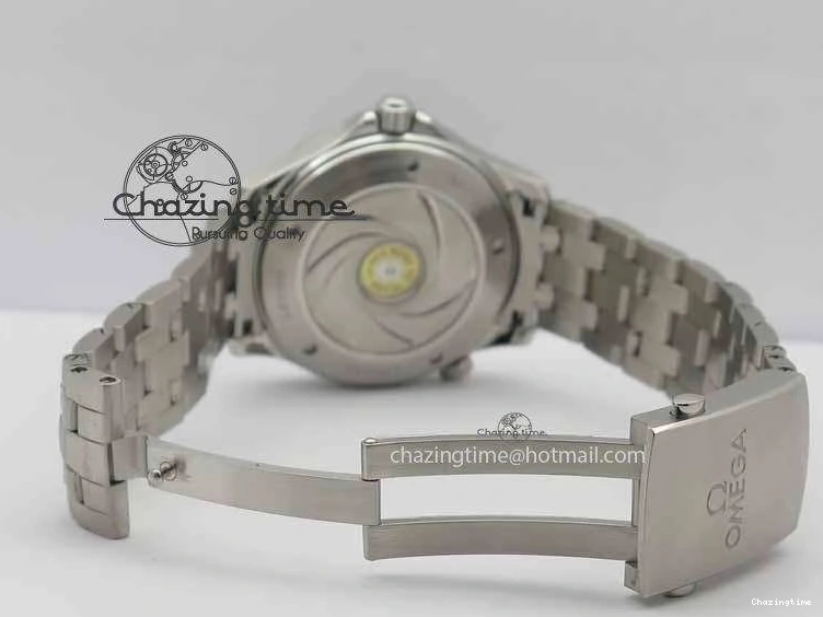 0123 Seamaster 300M 007 SS MK 1:1 Best Edition Black 007 Dial Ceramic Bezel On SS Bracelet A EasyCare 8178